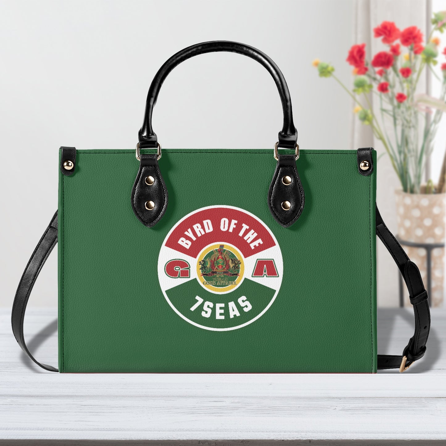 Byrd Of The 7Seas Gods Apparel - SL7 Luxury GV2 Women Leather Handbag