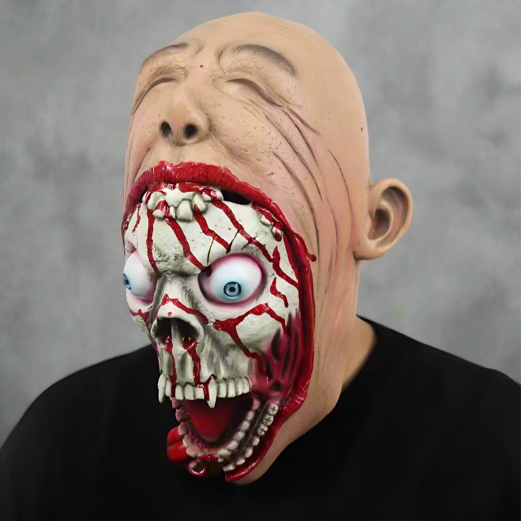 Halloween Horror Alien Demon Big Mouth Zombie Byrd Of The 7Seas Gods Apparel Mask