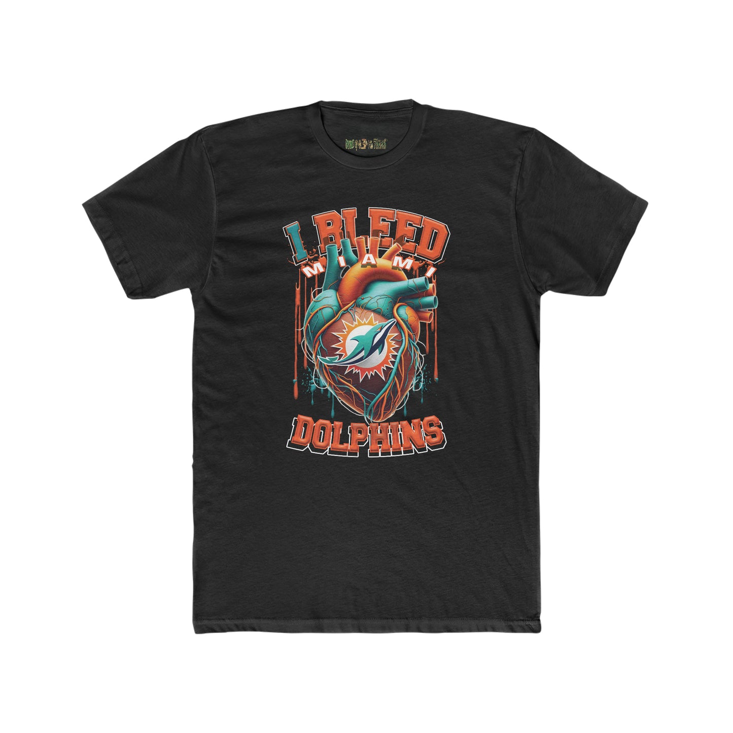 I Bleed Dolphins - Byrd Of The 7Seas Gods Apparel - Gods & Goddess Cotton Crew Tee