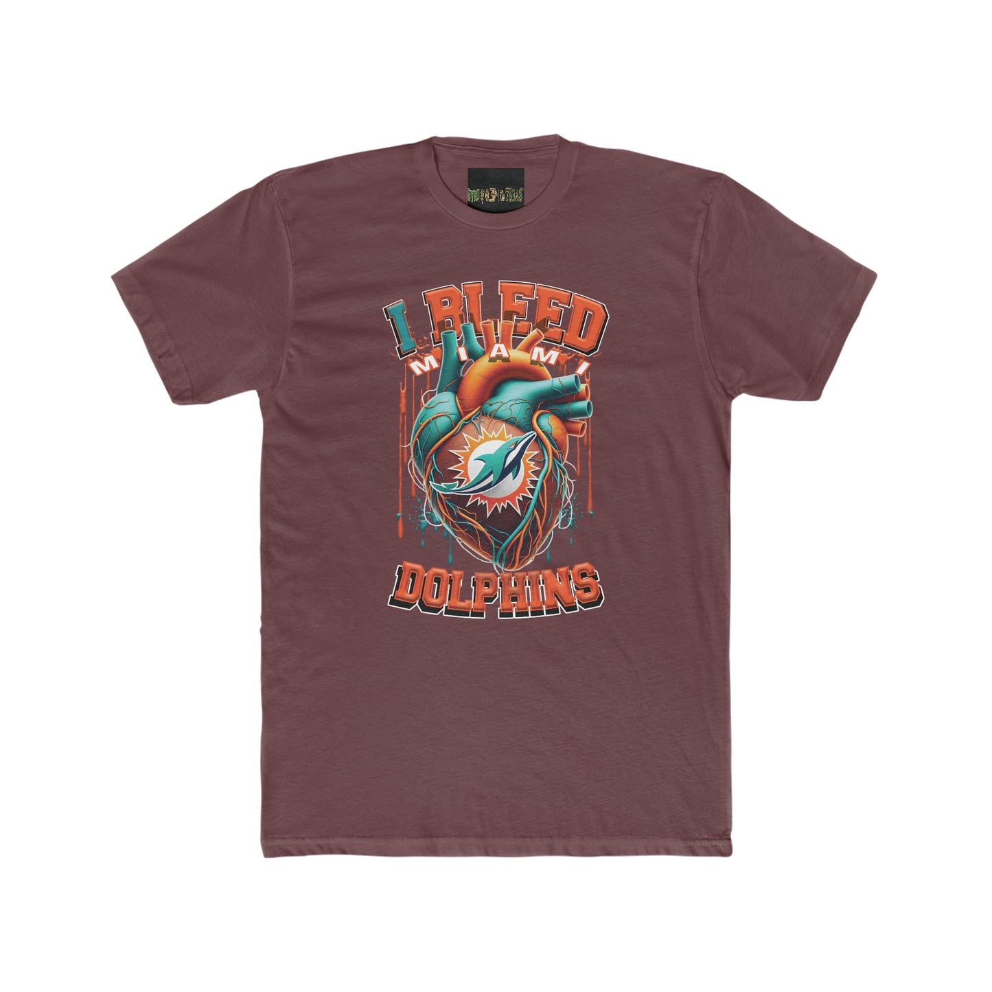 I Bleed Dolphins - Byrd Of The 7Seas Gods Apparel - Gods & Goddess Cotton Crew Tee