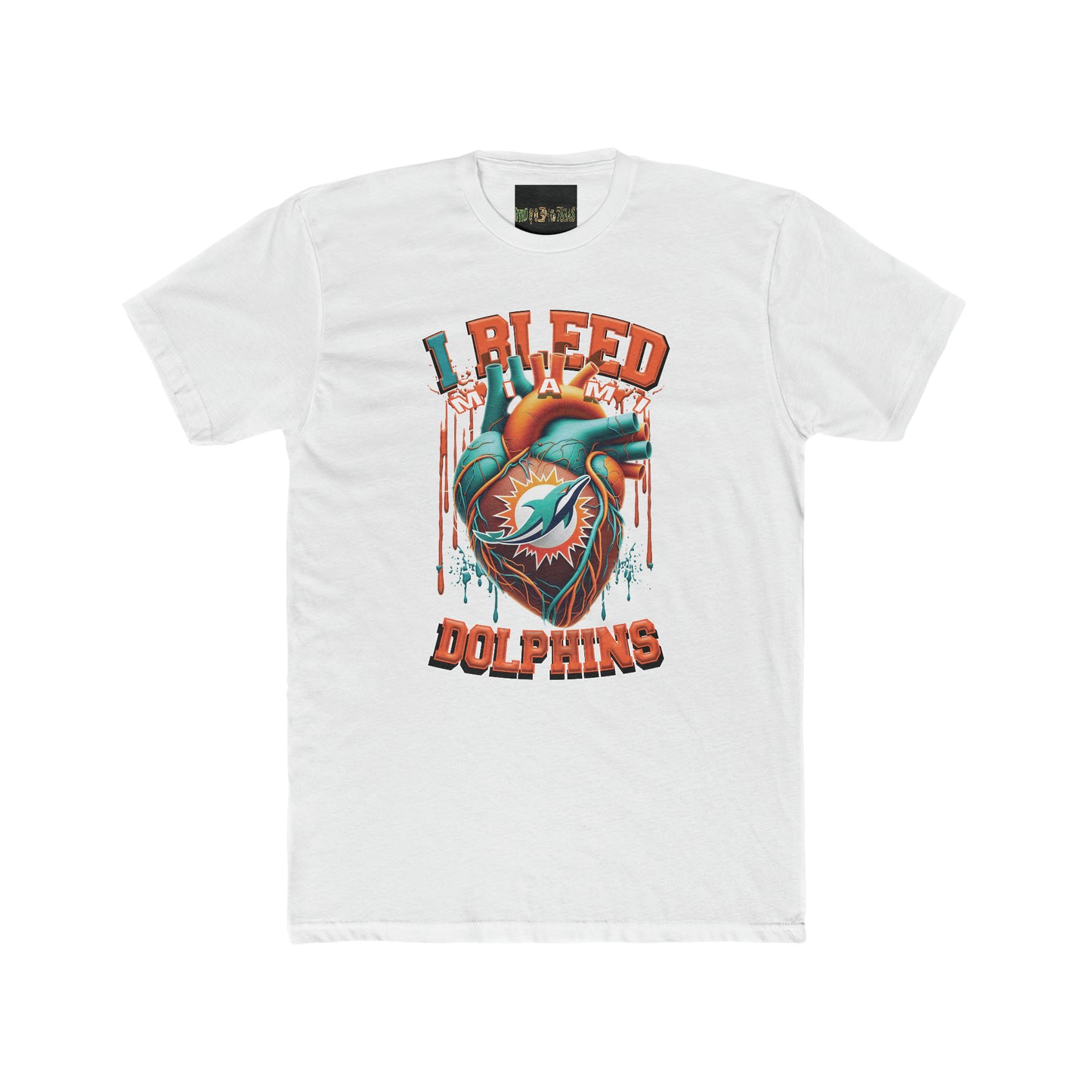 I Bleed Dolphins - Byrd Of The 7Seas Gods Apparel - Gods & Goddess Cotton Crew Tee