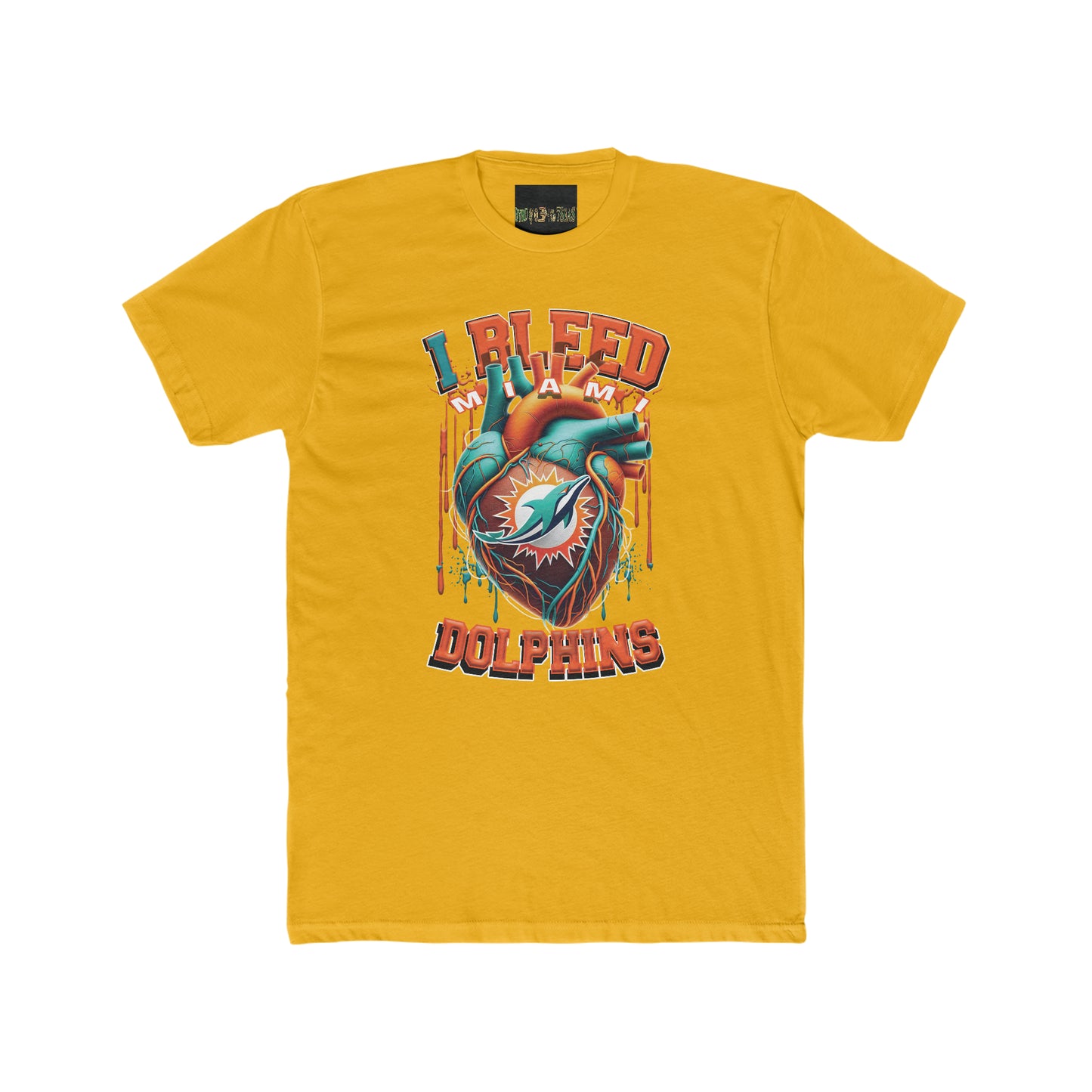 I Bleed Dolphins - Byrd Of The 7Seas Gods Apparel - Gods & Goddess Cotton Crew Tee