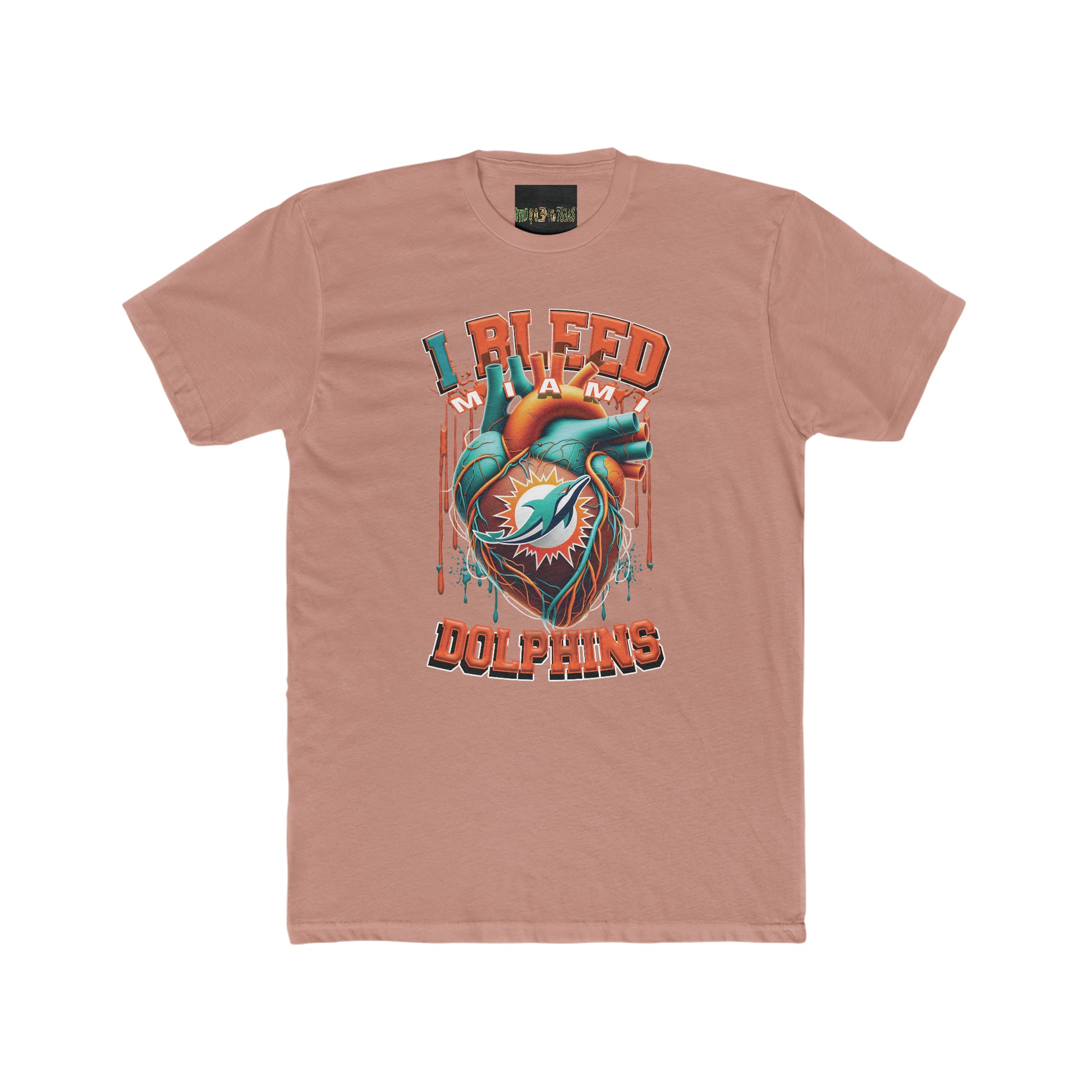 I Bleed Dolphins - Byrd Of The 7Seas Gods Apparel - Gods & Goddess Cotton Crew Tee