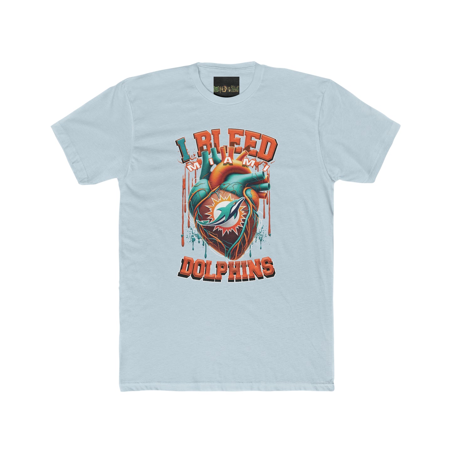 I Bleed Dolphins - Byrd Of The 7Seas Gods Apparel - Gods & Goddess Cotton Crew Tee