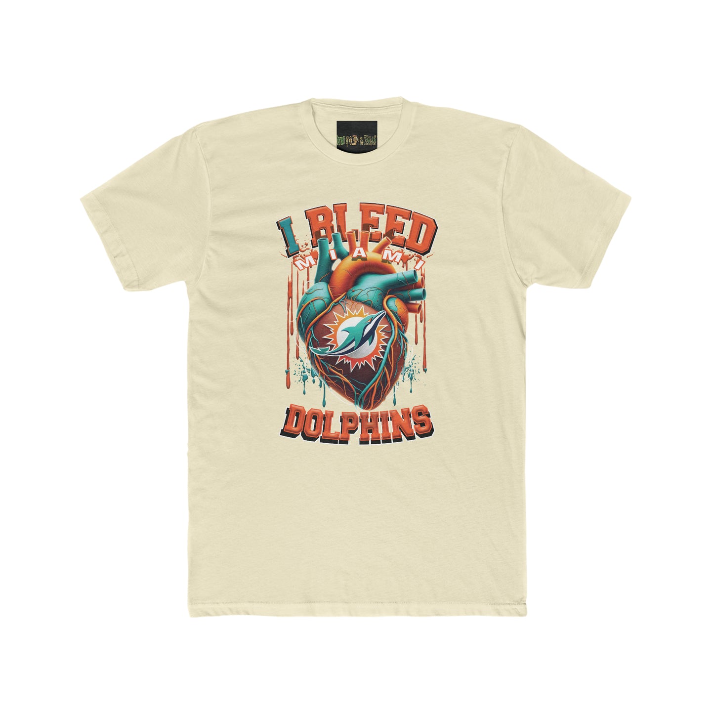 I Bleed Dolphins - Byrd Of The 7Seas Gods Apparel - Gods & Goddess Cotton Crew Tee