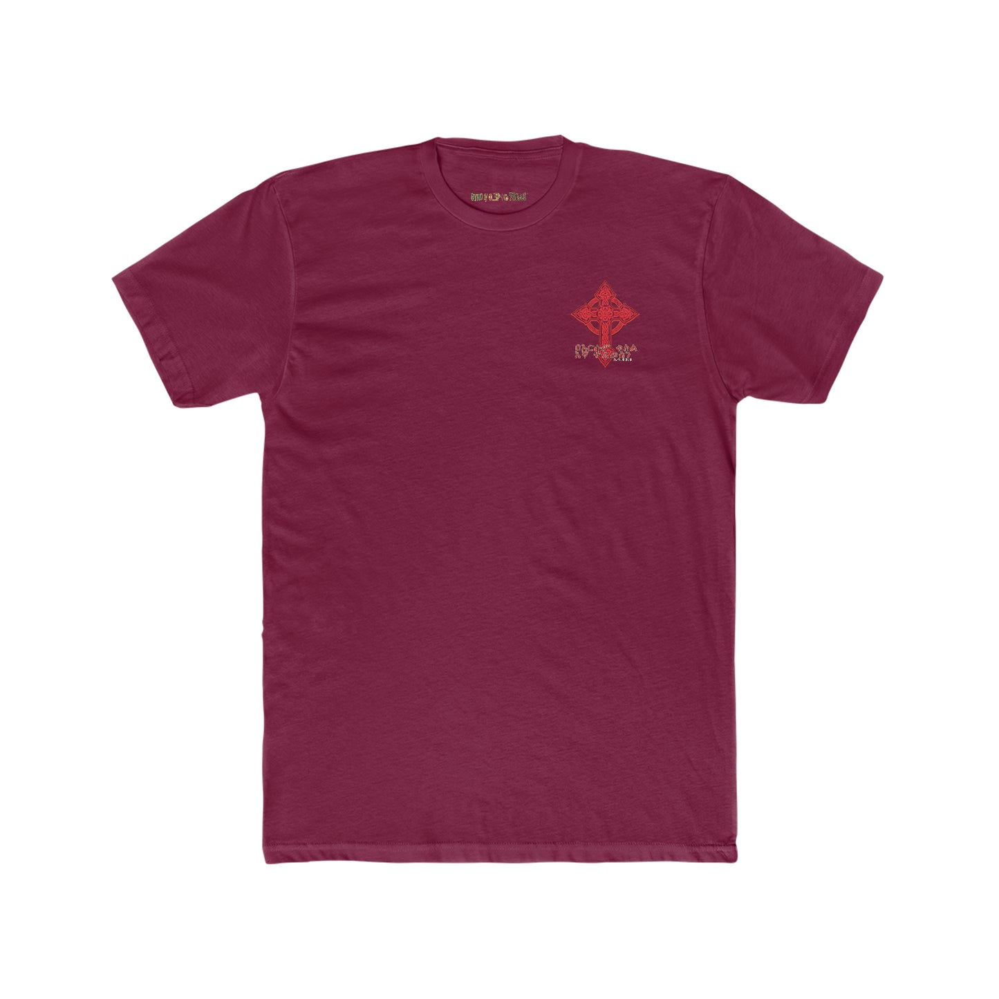 We Heal With His Blood - BYRD OF THE 7SEAS GODS APPAREL - RELIGION -GODS/MEN'S Cotton Crew Tee