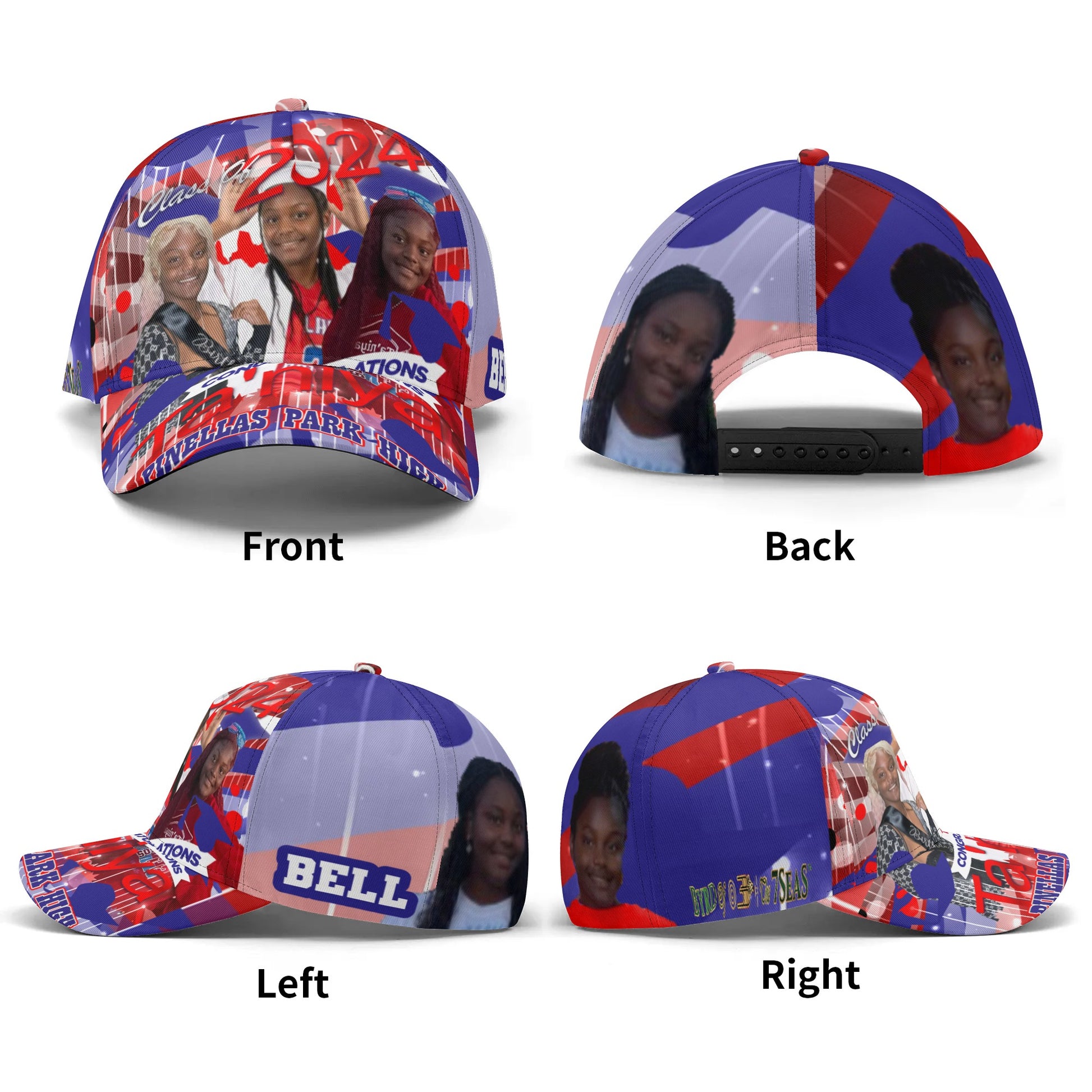 Bell Graduation - Byrd Of The 7Seas Gods Apparel - All-over Print Baseball Cap