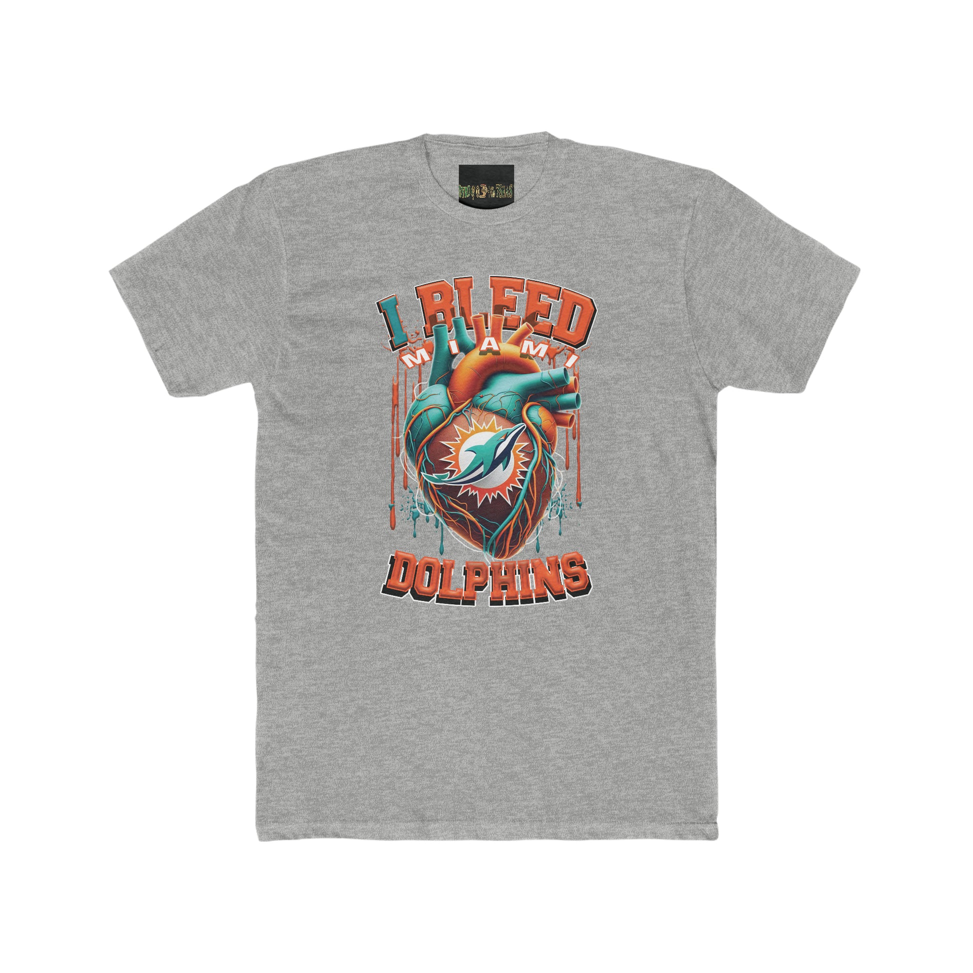 I Bleed Dolphins - Byrd Of The 7Seas Gods Apparel - Gods & Goddess Cotton Crew Tee