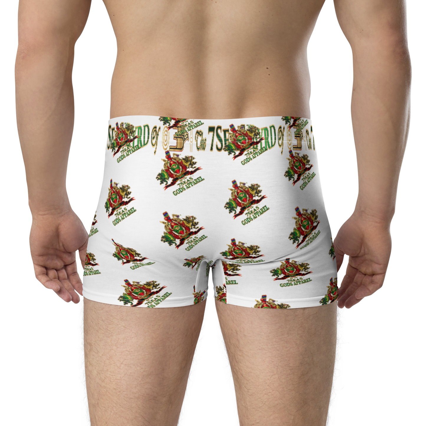 APEP - BYRD OF THE 7SEAS GODS APPAREL - WHITE - Gods/Men Boxer Briefs