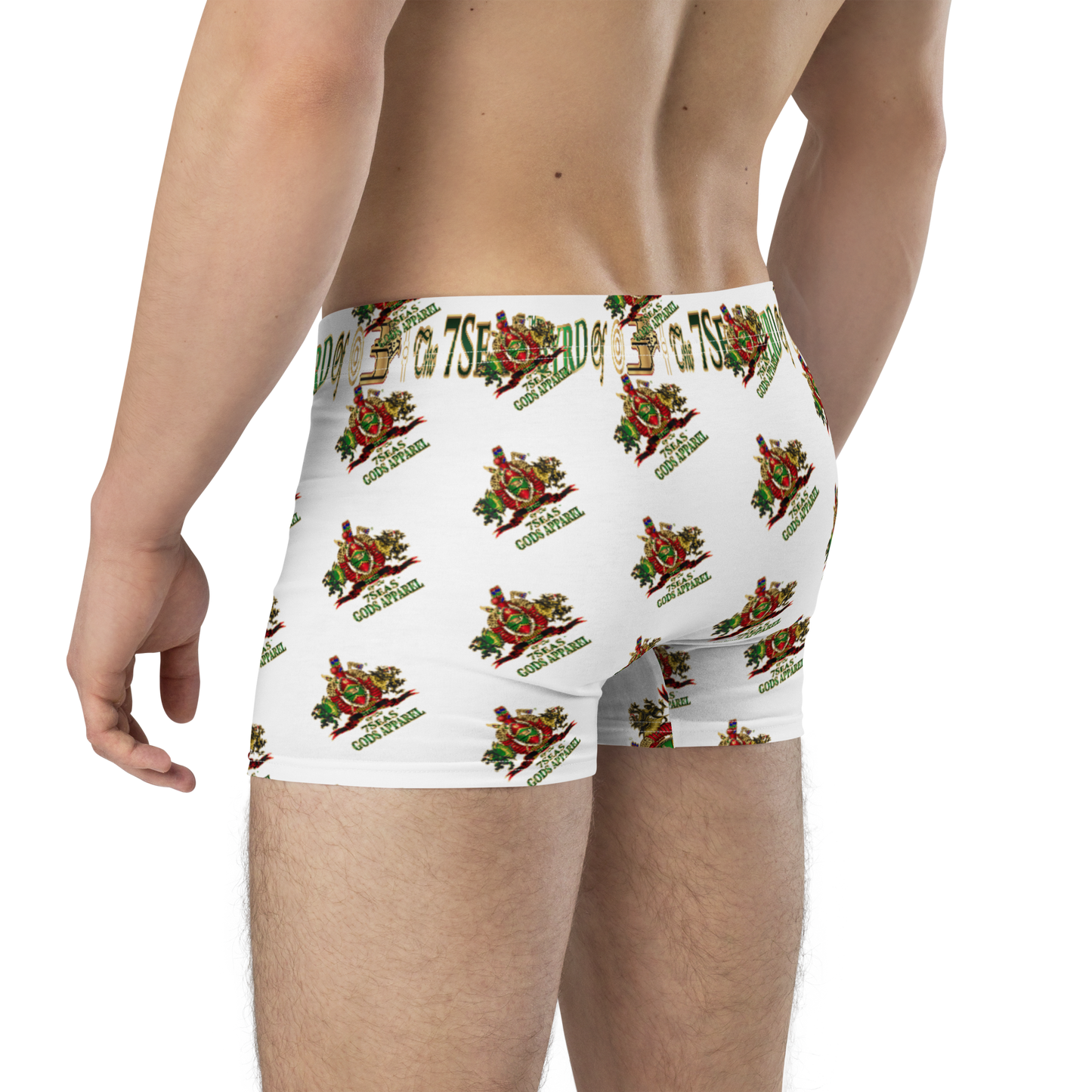 APEP - BYRD OF THE 7SEAS GODS APPAREL - WHITE - Gods/Men Boxer Briefs