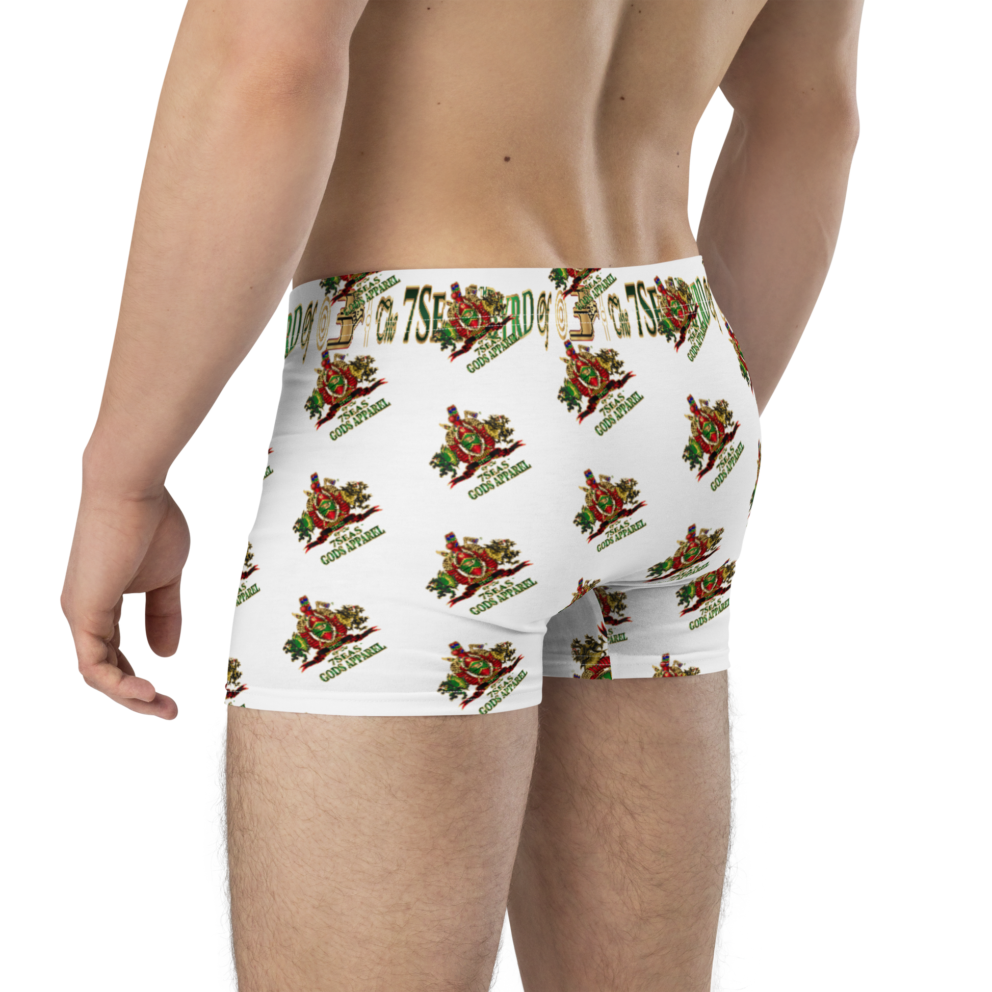 APEP - BYRD OF THE 7SEAS GODS APPAREL - WHITE - Gods/Men Boxer Briefs