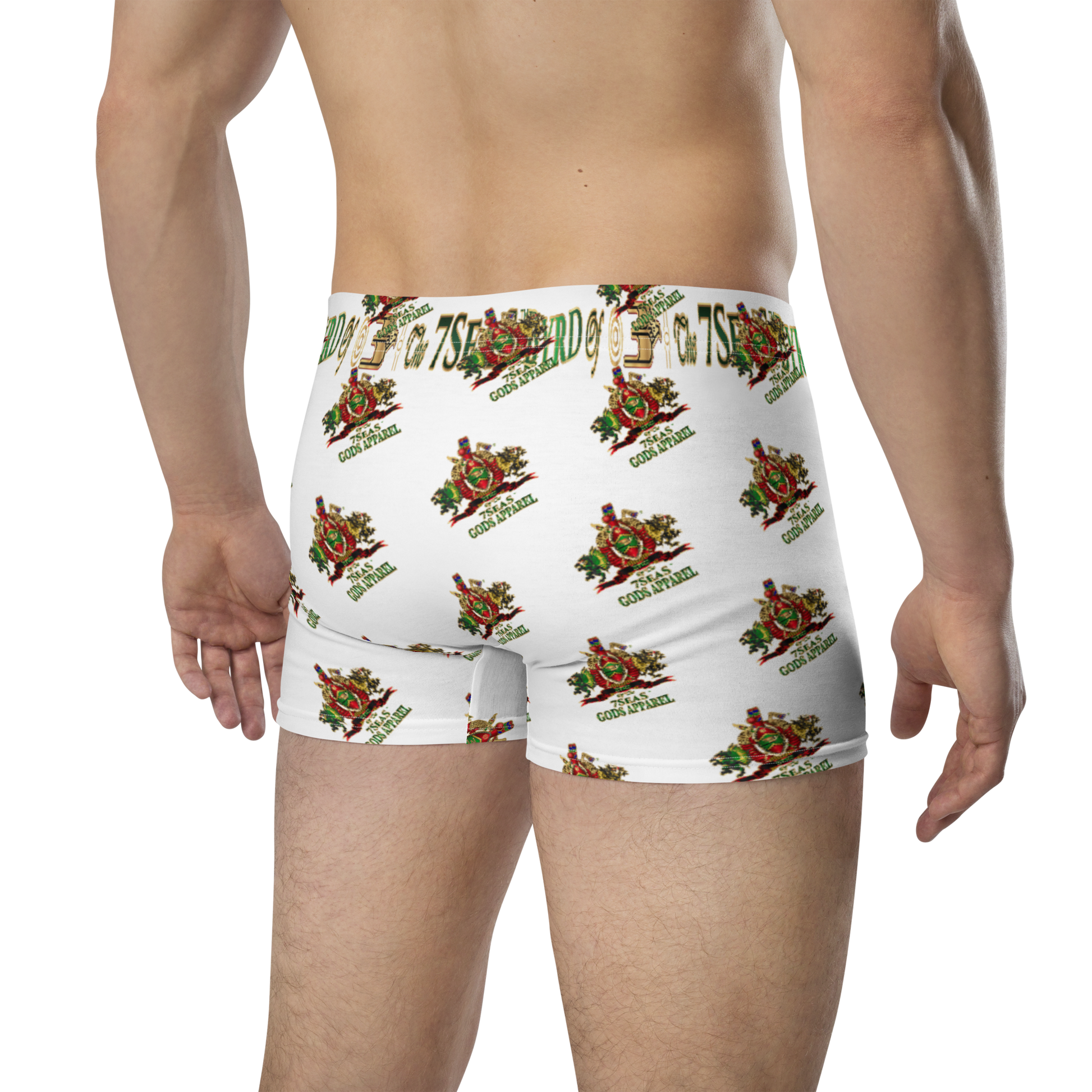 APEP - BYRD OF THE 7SEAS GODS APPAREL - WHITE - Gods/Men Boxer Briefs