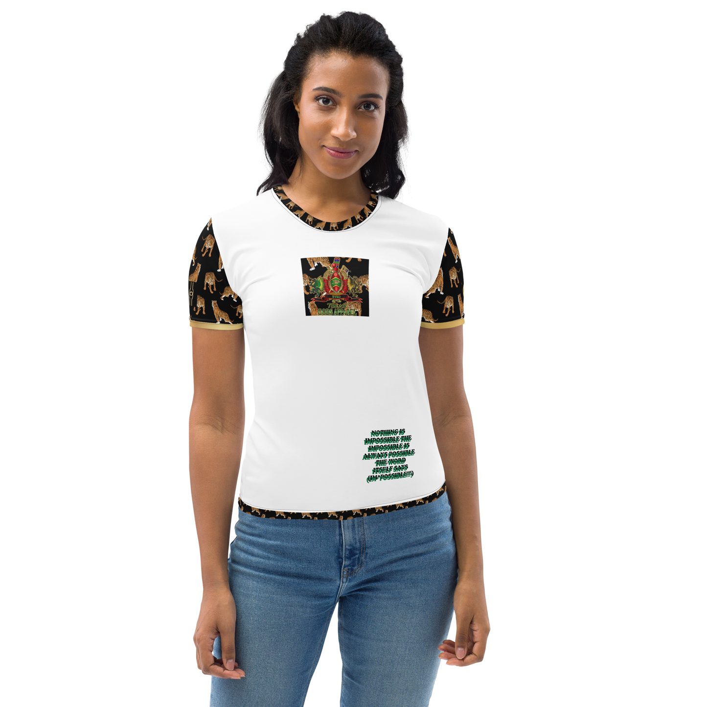 APEP - BYRD OF THE 7SEAS GODS APPAREL - TIGER EDITION - Goddess/Women T-shirt