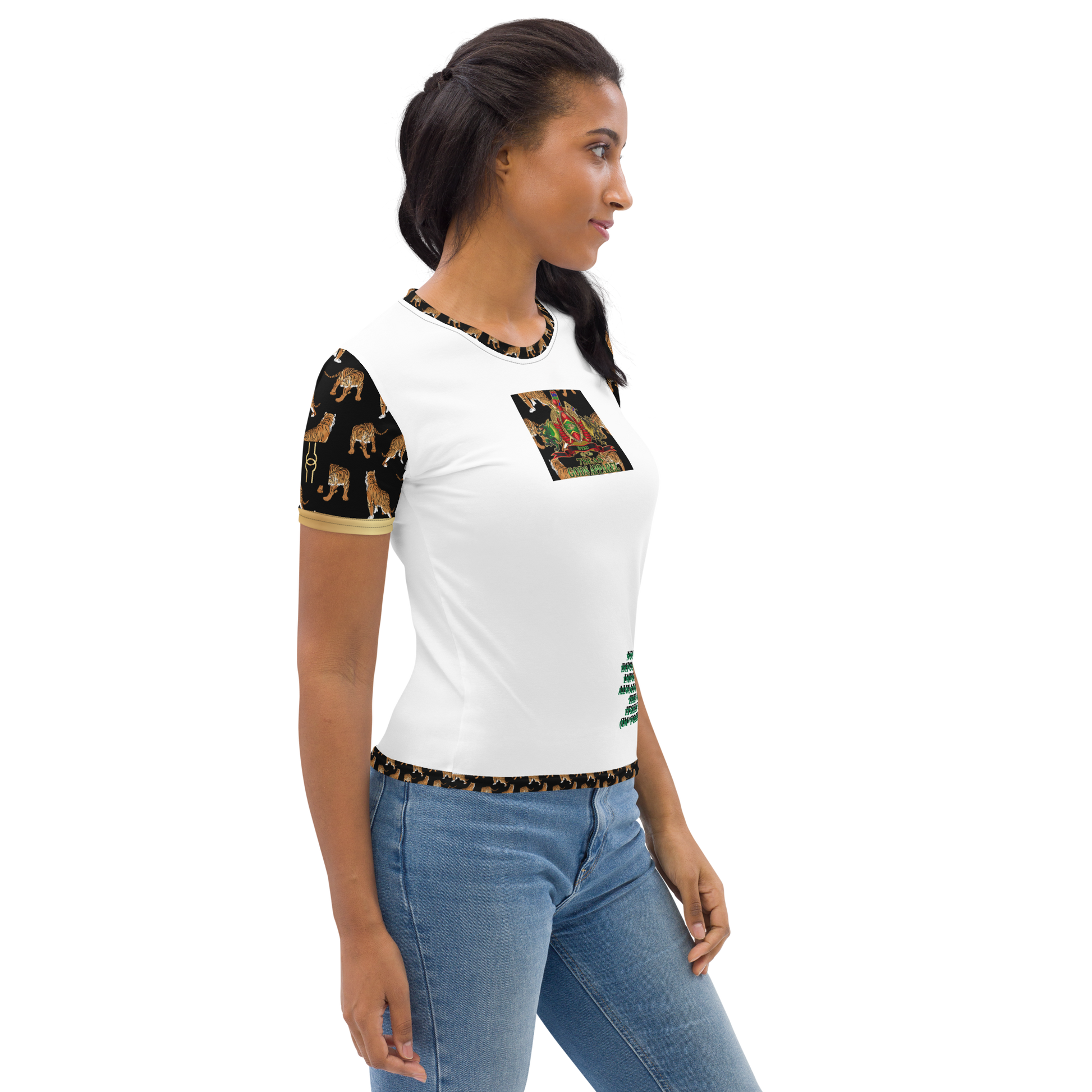 APEP - BYRD OF THE 7SEAS GODS APPAREL - TIGER EDITION - Goddess/Women T-shirt