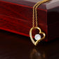TO MY GODDESS, MY LOVE - FOREVER LOVE NECKLACE - BYRD OF THE 7SEAS GODS APPAREL - GOLD & WHITE GOLD - GODDESS