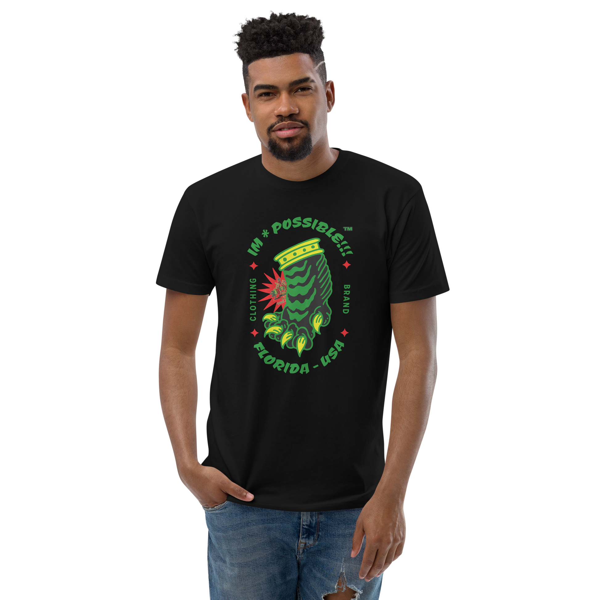 Lucky Tiger Paw - BYRD OF THE 7SEAS GODS APPAREL - TIGER EDITION - ENBYRD - Gods/Mens Short Sleeve T-shirt