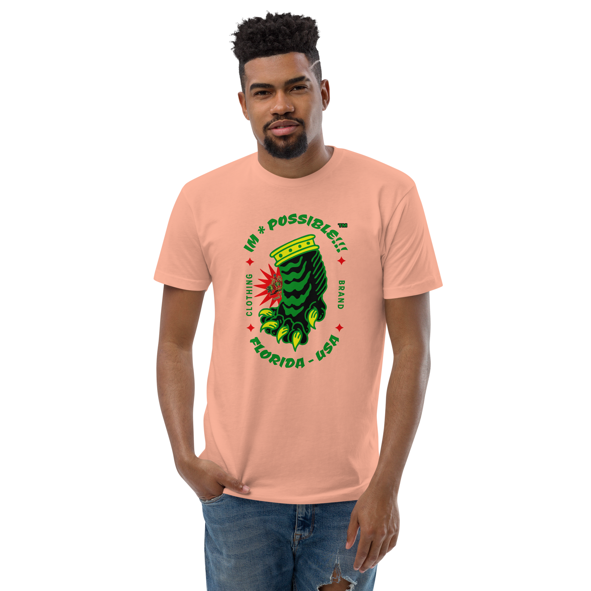 Lucky Tiger Paw - BYRD OF THE 7SEAS GODS APPAREL - TIGER EDITION - ENBYRD - Gods/Mens Short Sleeve T-shirt