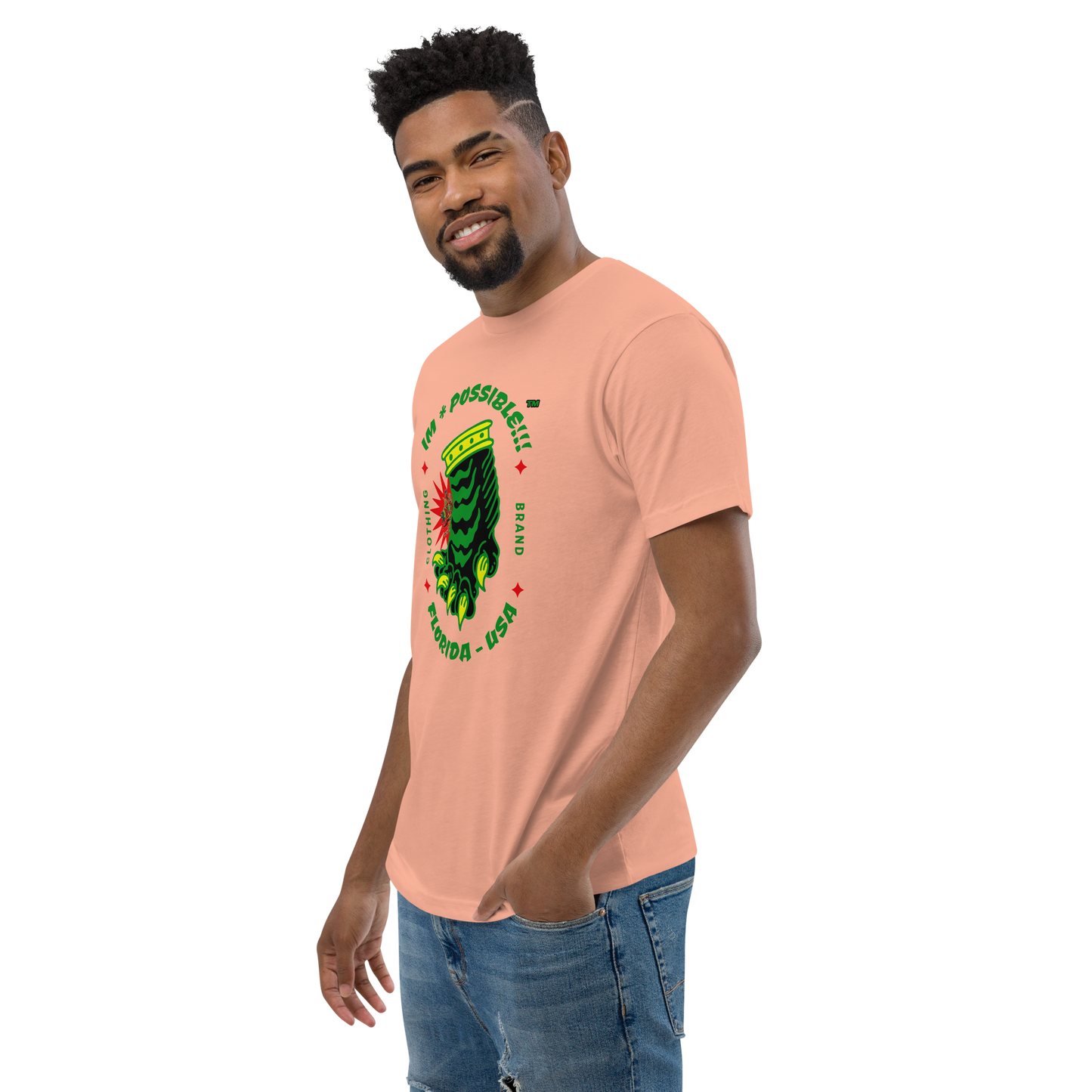 Lucky Tiger Paw - BYRD OF THE 7SEAS GODS APPAREL - TIGER EDITION - ENBYRD - Gods/Mens Short Sleeve T-shirt