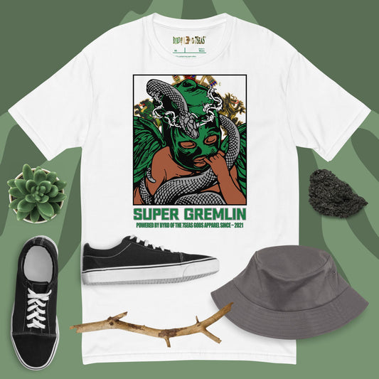 O.G. Super Gremlin - Byrd Of The 7Seas Gods Apparel - Green - Unisex Short Sleeve T-shirt