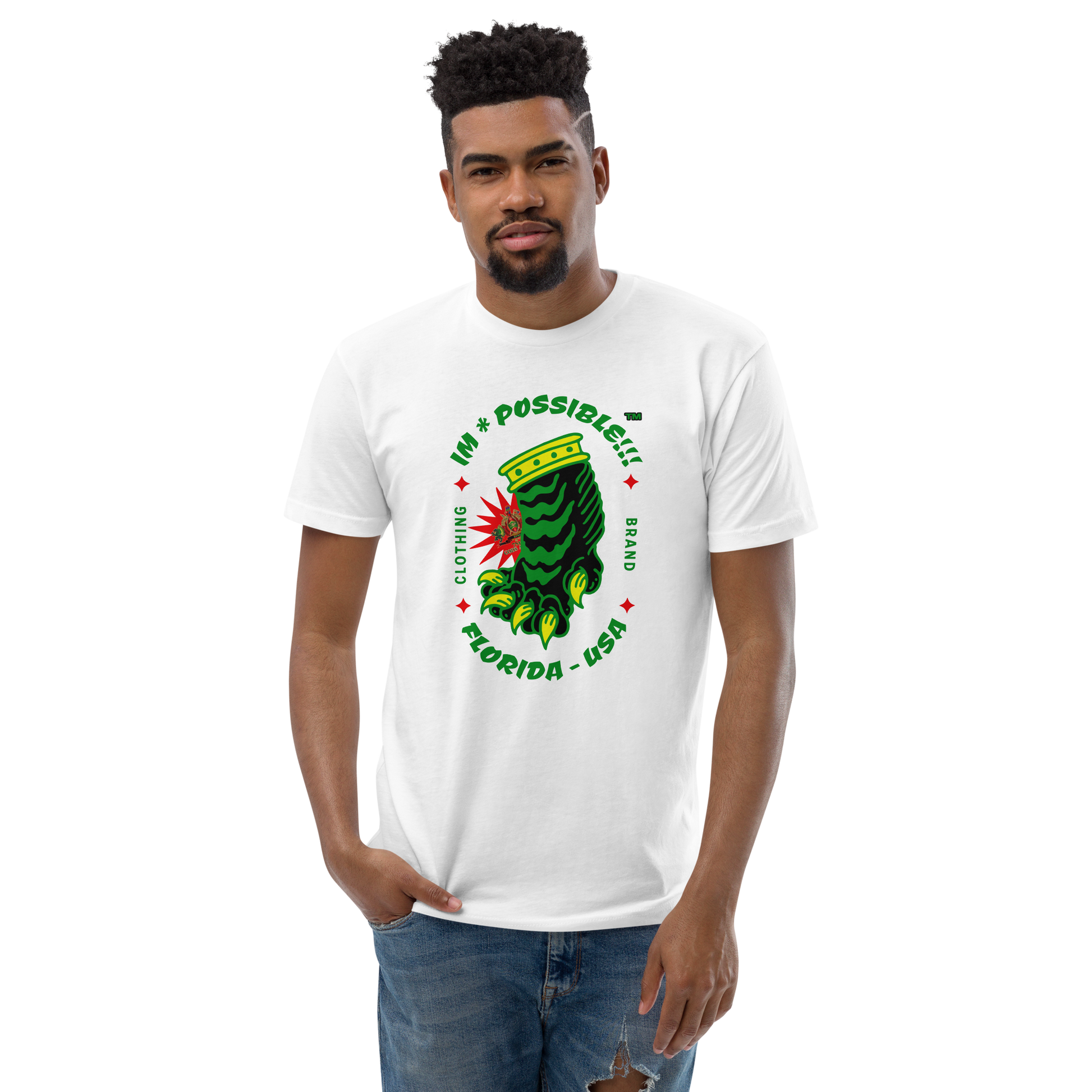 Lucky Tiger Paw - BYRD OF THE 7SEAS GODS APPAREL - TIGER EDITION - ENBYRD - Gods/Mens Short Sleeve T-shirt