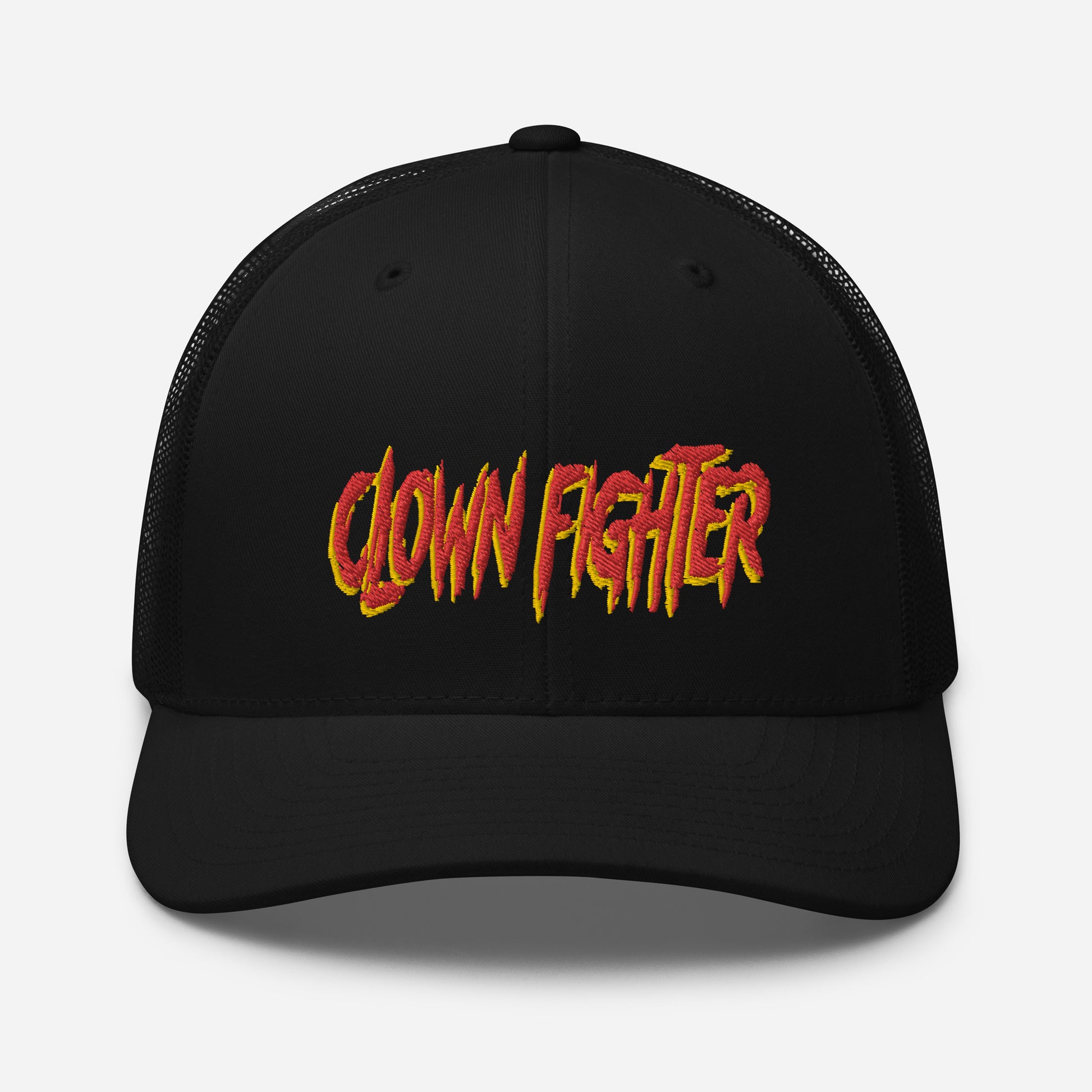 Clown vs Clown - Clown Fighter - Byrd Of The 7Seas Gods Apparel - Unisex Trucker Cap