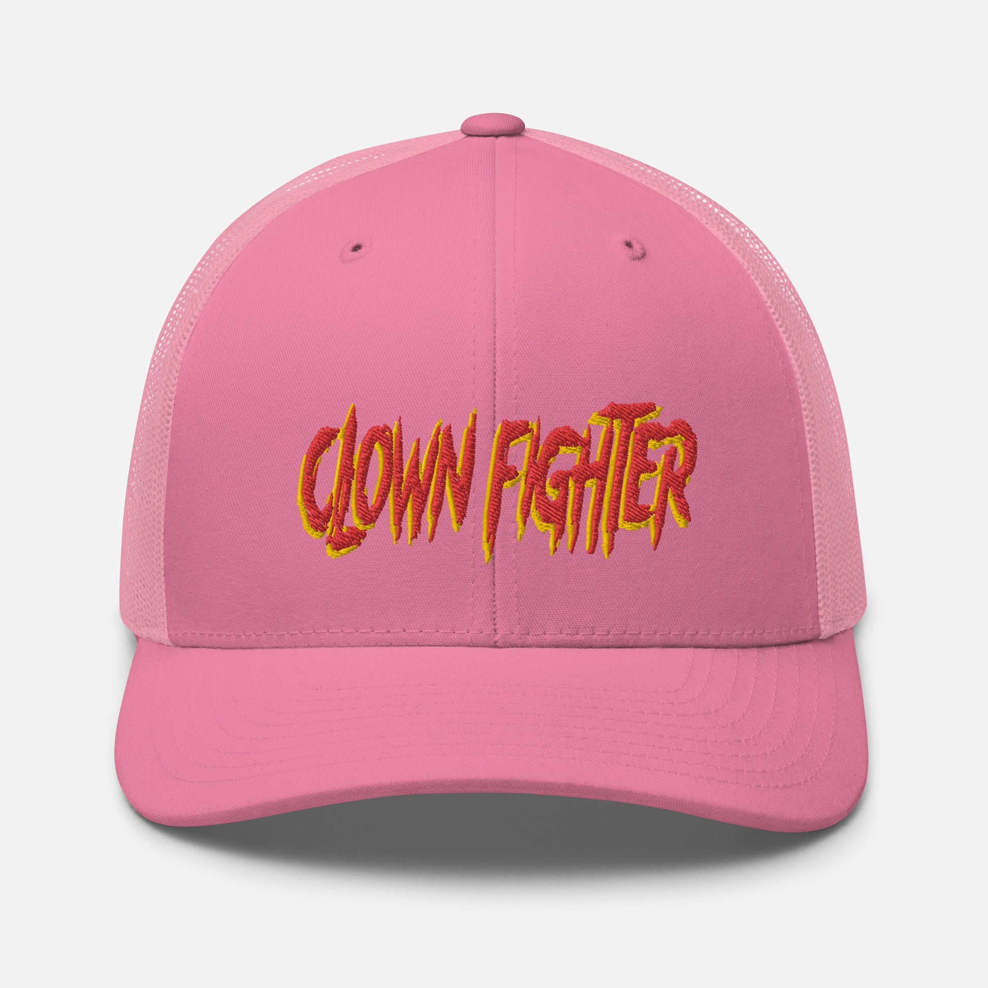 Clown vs Clown - Clown Fighter - Byrd Of The 7Seas Gods Apparel - Unisex Trucker Cap