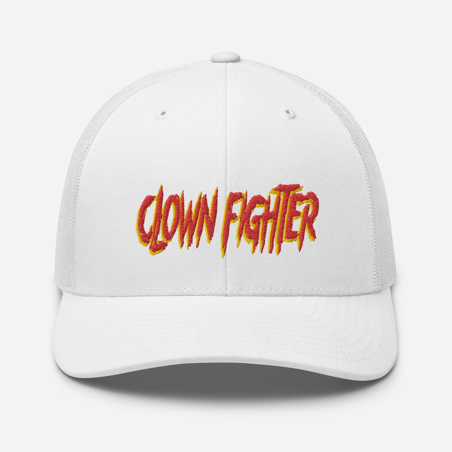 Clown vs Clown - Clown Fighter - Byrd Of The 7Seas Gods Apparel - Unisex Trucker Cap