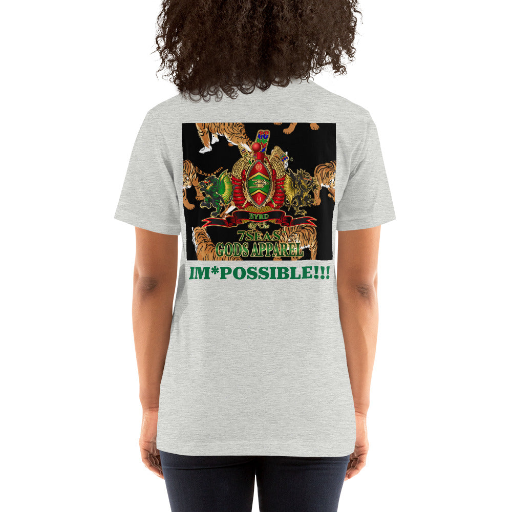 APEP - BYRD OF THE 7SEAS GODS APPAREL - TIGER EDITION - Goddess/Women Unisex t-shirt