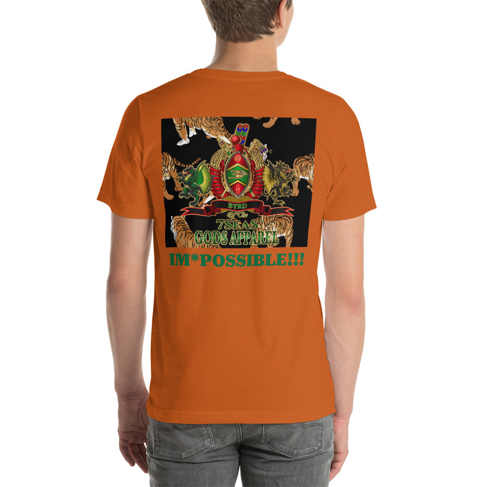 APEP - BYRD OF THE 7SEAS GODS APPAREL - TIGER EDITION - Gods/Mens Unisex t-shirt