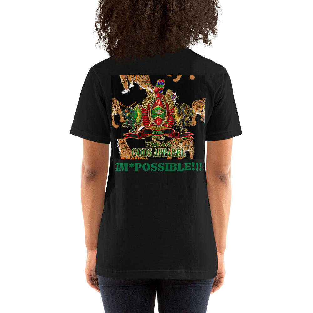 APEP - BYRD OF THE 7SEAS GODS APPAREL - TIGER EDITION - Goddess/Women Unisex t-shirt