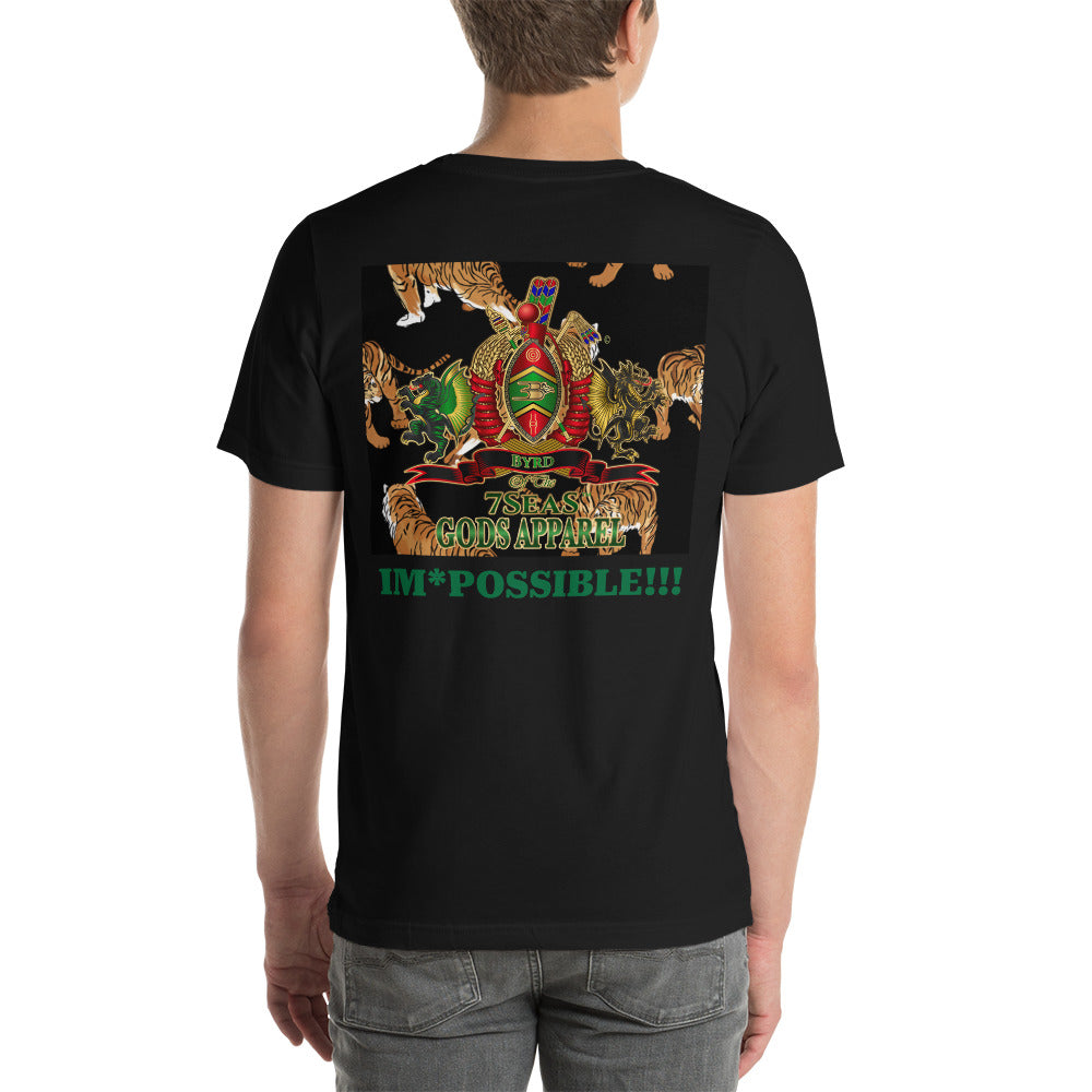 APEP - BYRD OF THE 7SEAS GODS APPAREL - TIGER EDITION - Gods/Mens Unisex t-shirt