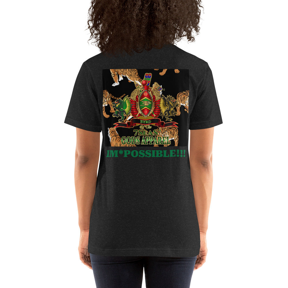 APEP - BYRD OF THE 7SEAS GODS APPAREL - TIGER EDITION - Goddess/Women Unisex t-shirt