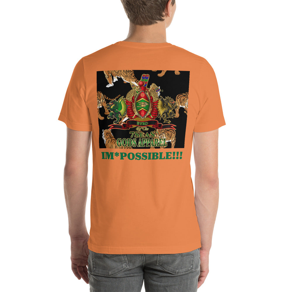 APEP - BYRD OF THE 7SEAS GODS APPAREL - TIGER EDITION - Gods/Mens Unisex t-shirt