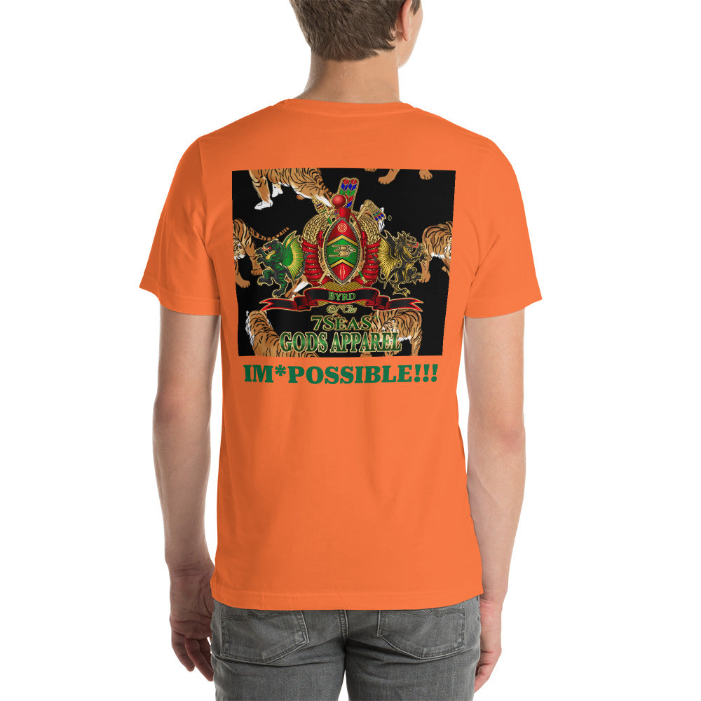 APEP - BYRD OF THE 7SEAS GODS APPAREL - TIGER EDITION - Gods/Mens Unisex t-shirt