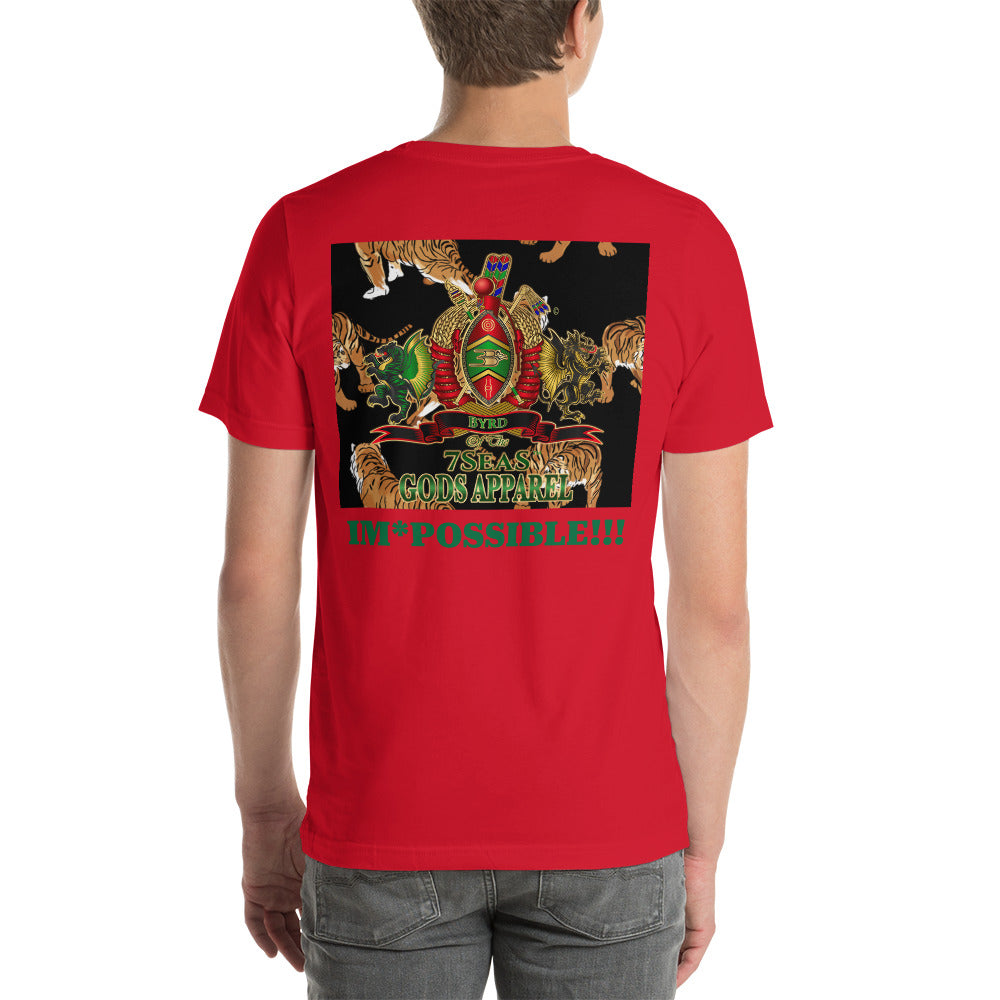 APEP - BYRD OF THE 7SEAS GODS APPAREL - TIGER EDITION - Gods/Mens Unisex t-shirt