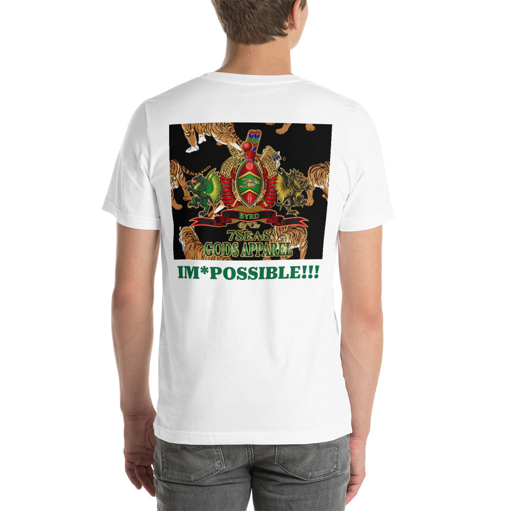 APEP - BYRD OF THE 7SEAS GODS APPAREL - TIGER EDITION - Gods/Mens Unisex t-shirt