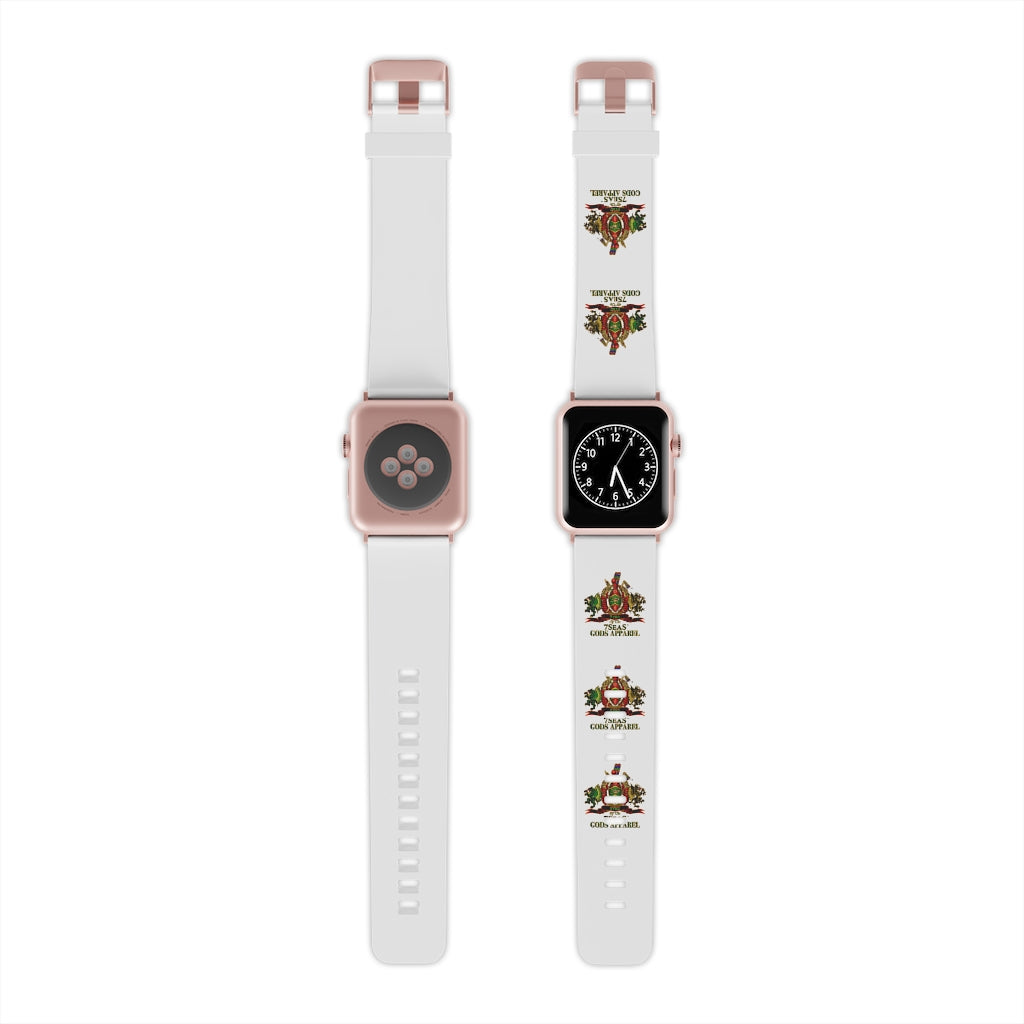 APEP - BYRD OF THE 7SEAS GODS APPAREL - White - Gods & Goddess Watch Band for Apple Watch