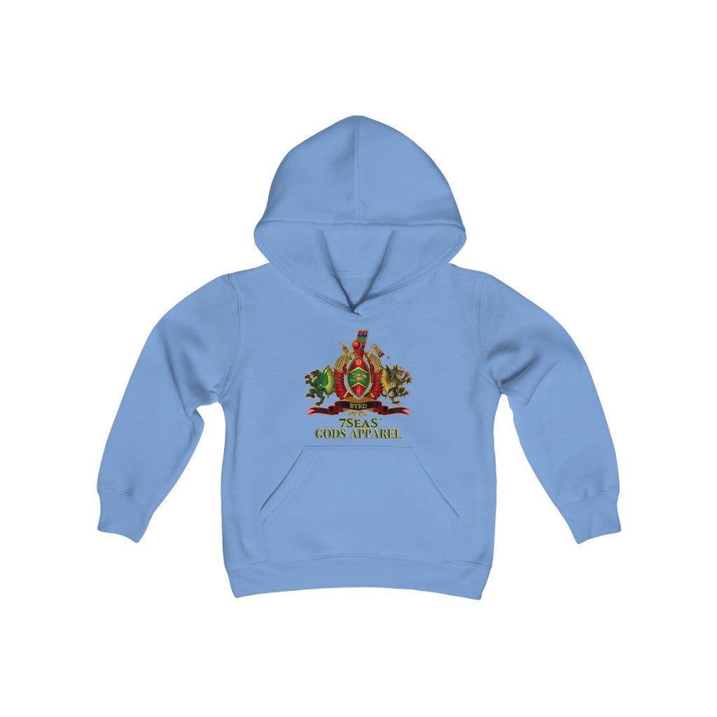 APEP - BYRD OF THE 7SEAS GODS APPAREL - Gods & Goddess Youth Heavy Blend Hooded Sweatshirt