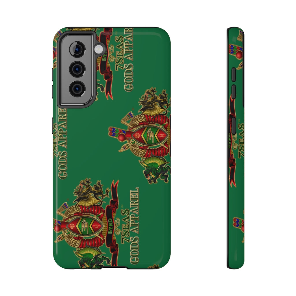 APEP - BYRD OF THE 7SEAS GODS APPAREL - GREEN - Impact-Resistant Phone Cases