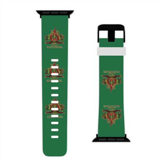 APEP - BYRD OF THE 7SEAS GODS APPAREL - Green - Gods & Goddess Watch Band for Apple Watch