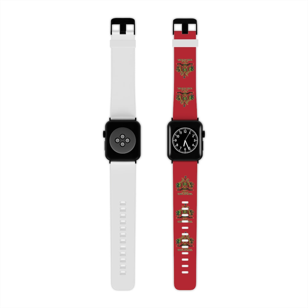 APEP - BYRD OF THE 7SEAS GODS APPAREL - Red - Gods & Goddess Watch Band for Apple Watch