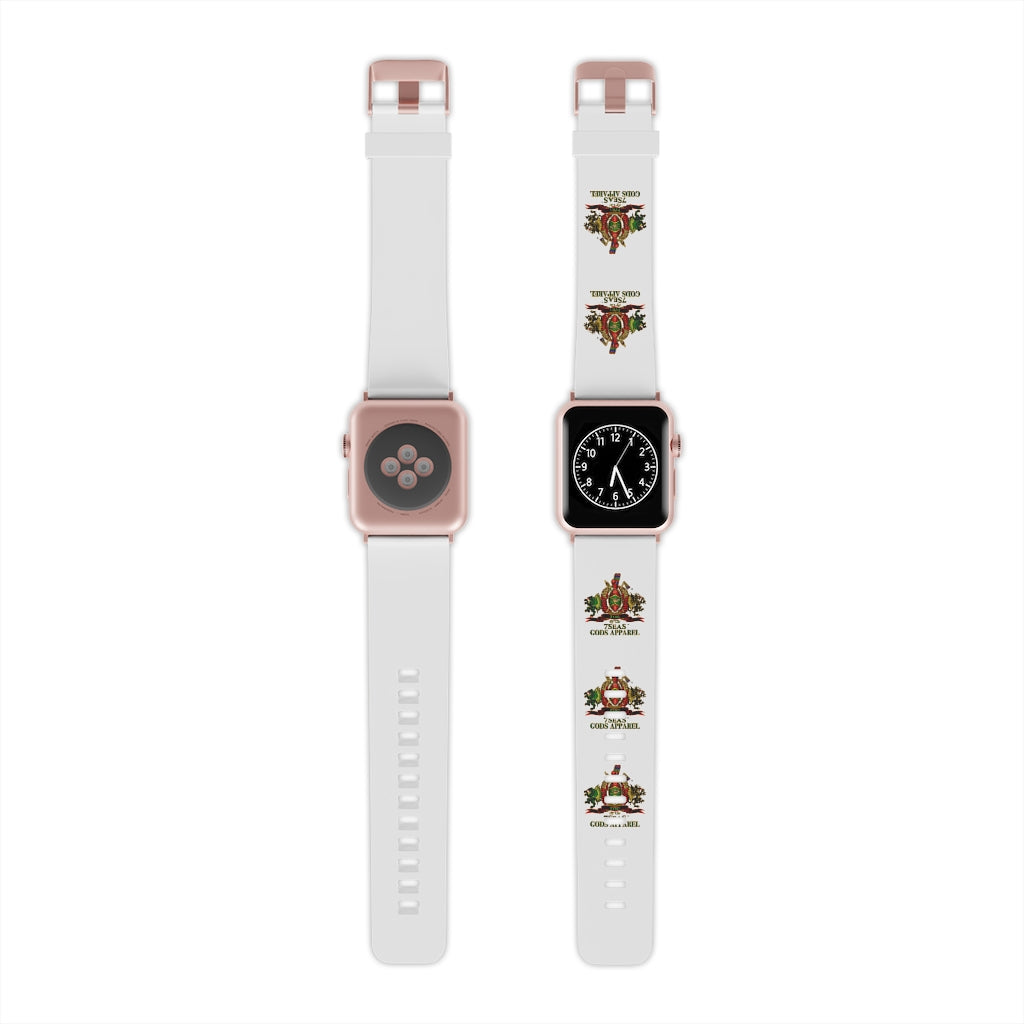 APEP - BYRD OF THE 7SEAS GODS APPAREL - White - Gods & Goddess Watch Band for Apple Watch