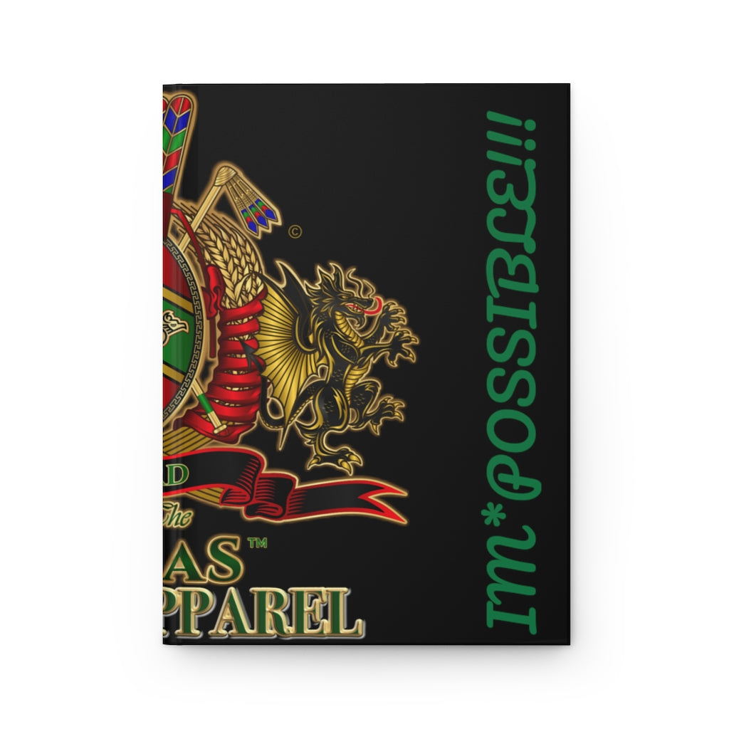 APEP - Byrd Of The 7Seas Gods Apparel - Black - Gods & Goddess Hardcover Journal Matte