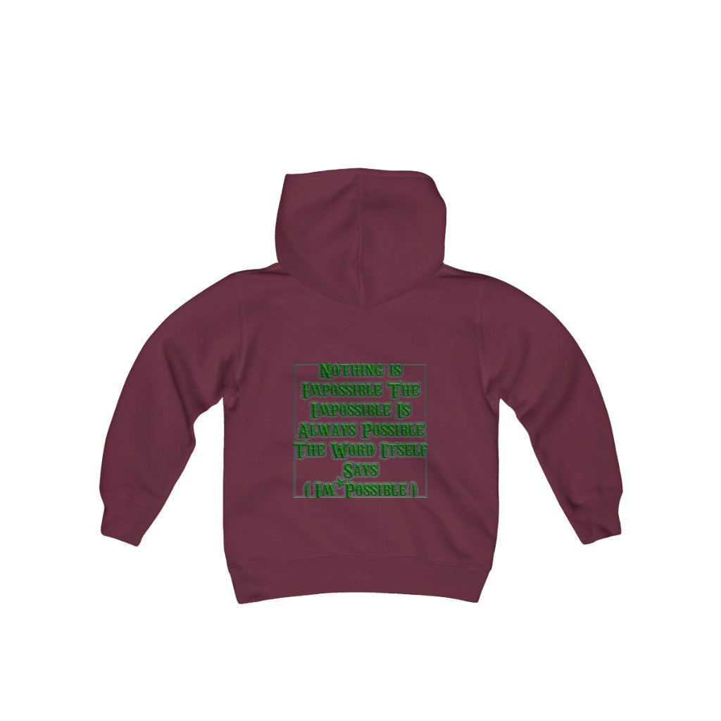 APEP - BYRD OF THE 7SEAS GODS APPAREL - Gods & Goddess Youth Heavy Blend Hooded Sweatshirt