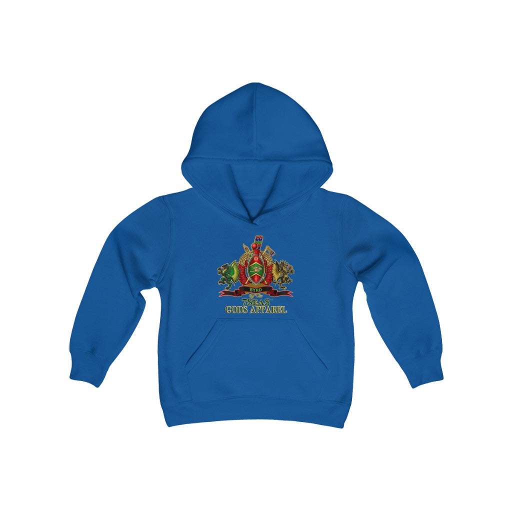 APEP - BYRD OF THE 7SEAS GODS APPAREL - Gods & Goddess Youth Heavy Blend Hooded Sweatshirt