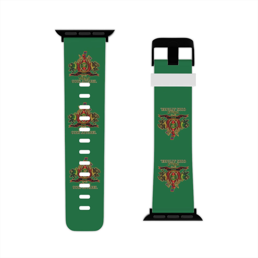 APEP - BYRD OF THE 7SEAS GODS APPAREL - Green - Gods & Goddess Watch Band for Apple Watch