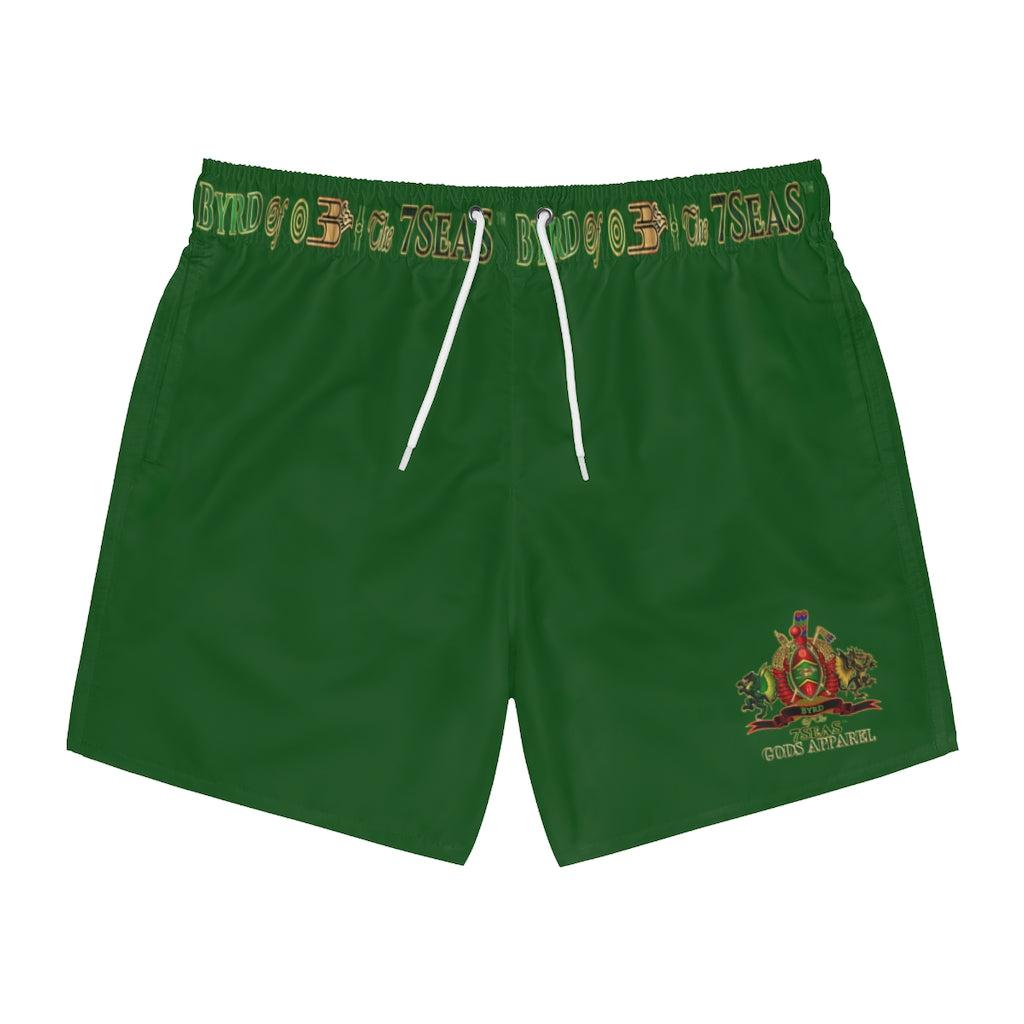 APEP - BYRD OF THE 7SEAS GODS APPAREL - NATURAL GREEN - Gods/Men Swim Trunks