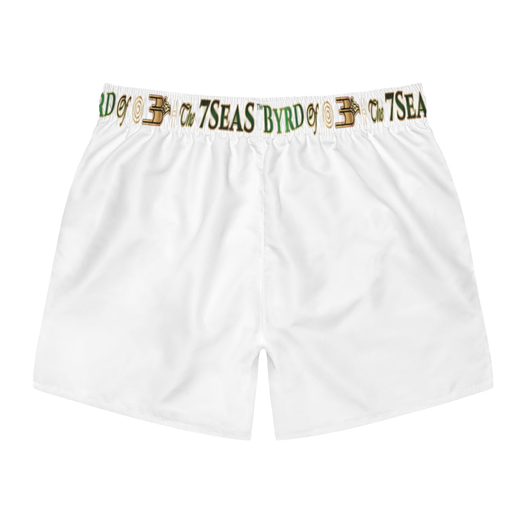 APEP - BYRD OF THE 7SEAS GODS APPAREL - NATURAL WHITE - Gods/Men Swim Trunks