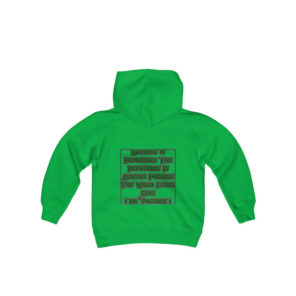 APEP - BYRD OF THE 7SEAS GODS APPAREL - Gods & Goddess Youth Heavy Blend Hooded Sweatshirt