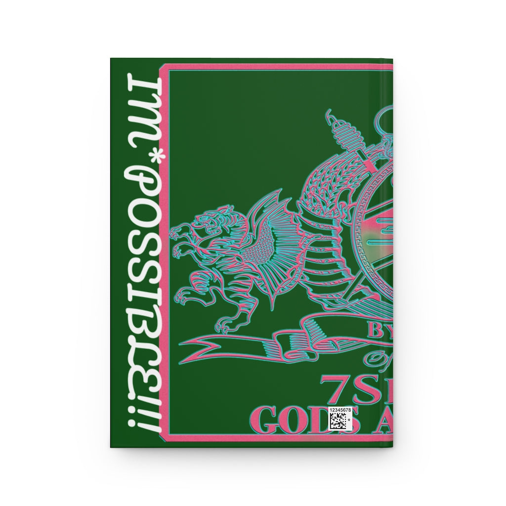 YEMAYA - BYRD OF THE 7SEAS GODS APPAREL - Green - Gods & Goddess Hardcover Journal Matte